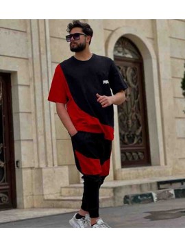 ست تی شرت و اسلش کد 945